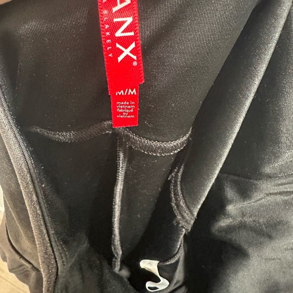 SPANX women’s MOTO faux leather Leggings medium - Picture 4 of 5